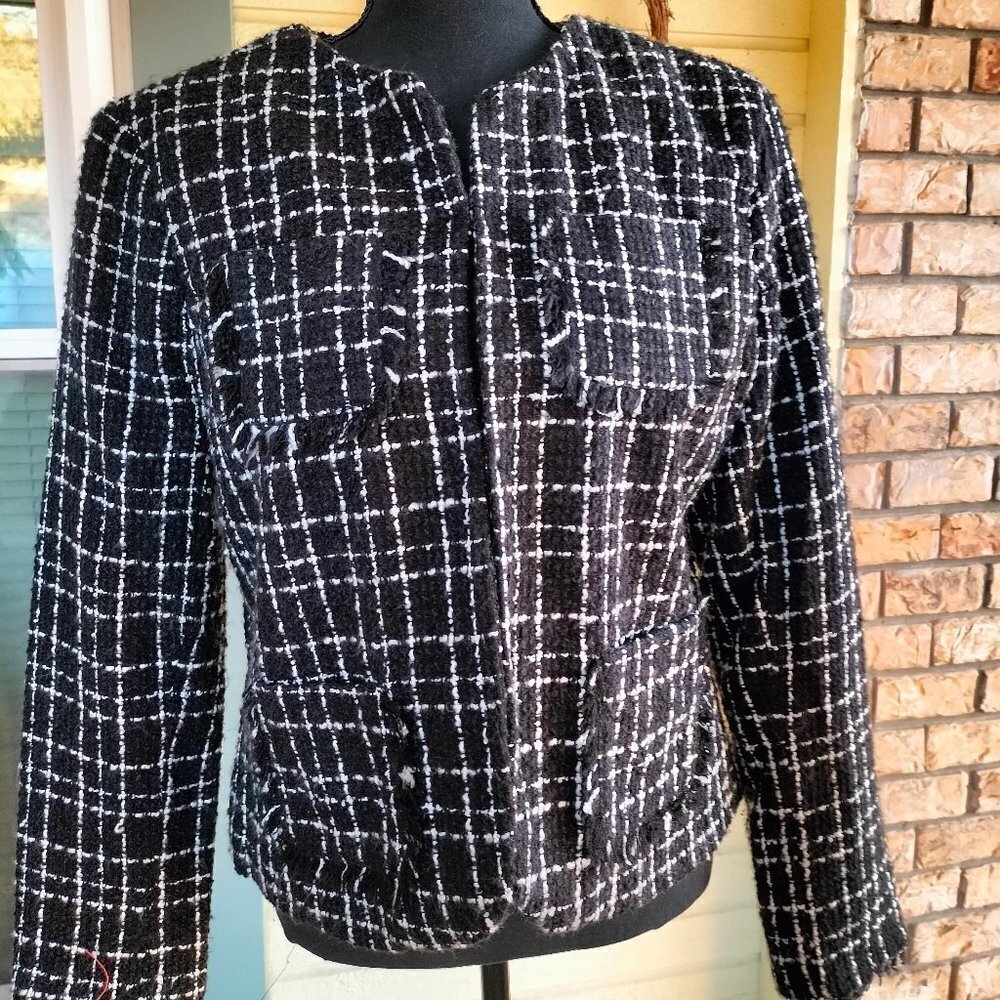786) First Option Fringe Jacket size 10